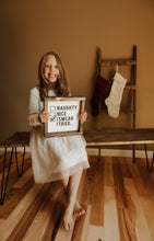 Load image into Gallery viewer, Naughty/Nice/I Tried - Wood Sign