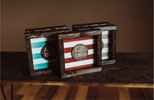 Load image into Gallery viewer, Striped hello pumpkin/Fall - Wood Sign