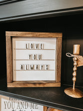 Load image into Gallery viewer, Letter board Sign - CHOOSE your saying
