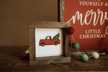Load image into Gallery viewer, Vintage Christmas Truck - Wood Sign
